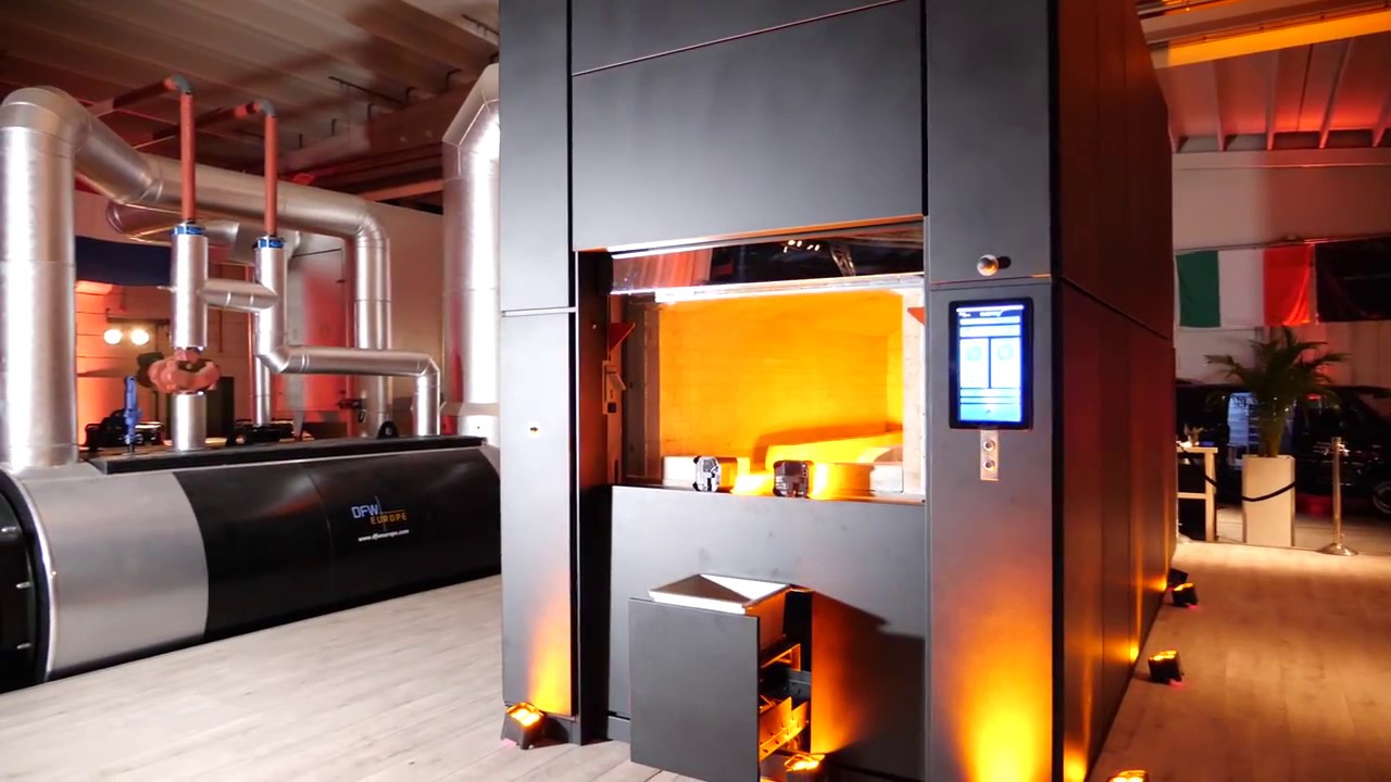 De nieuwe elektrische oven